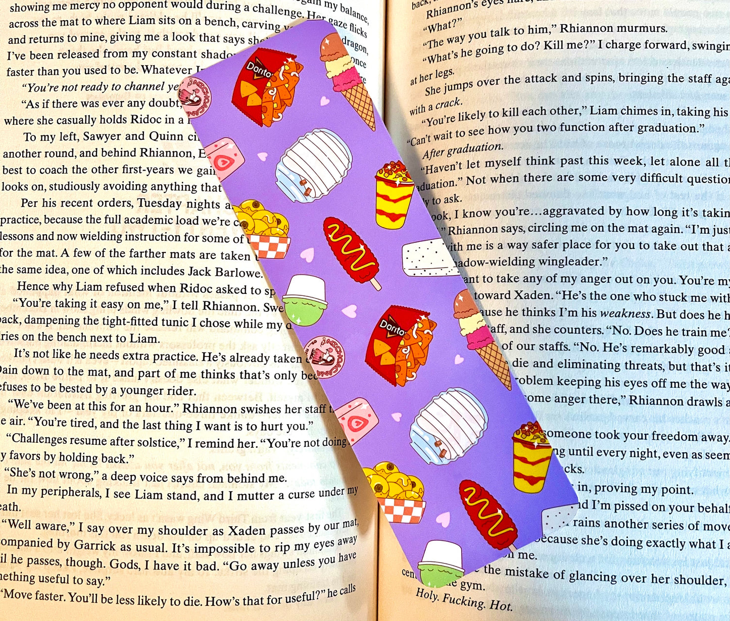 La Michoacana Bookmark (purple)