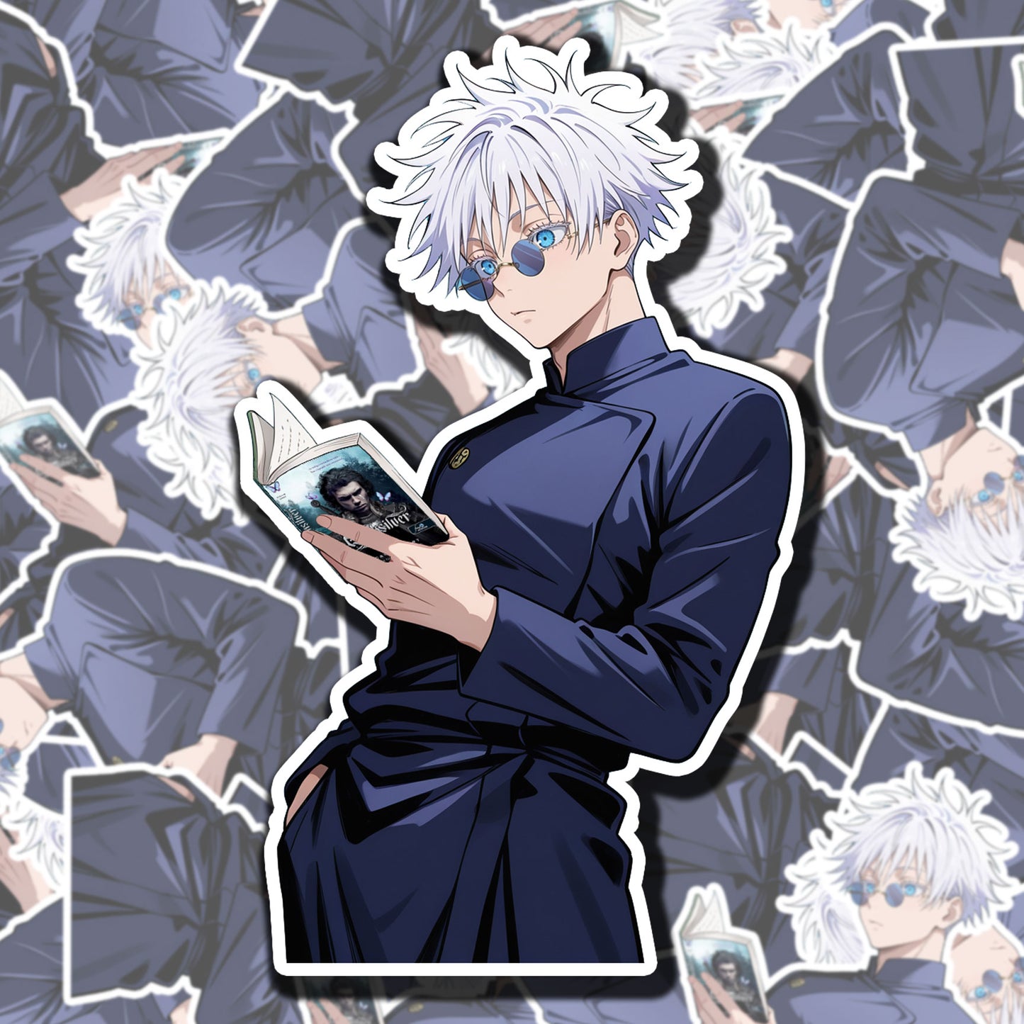 Bookish Gojo Sticker