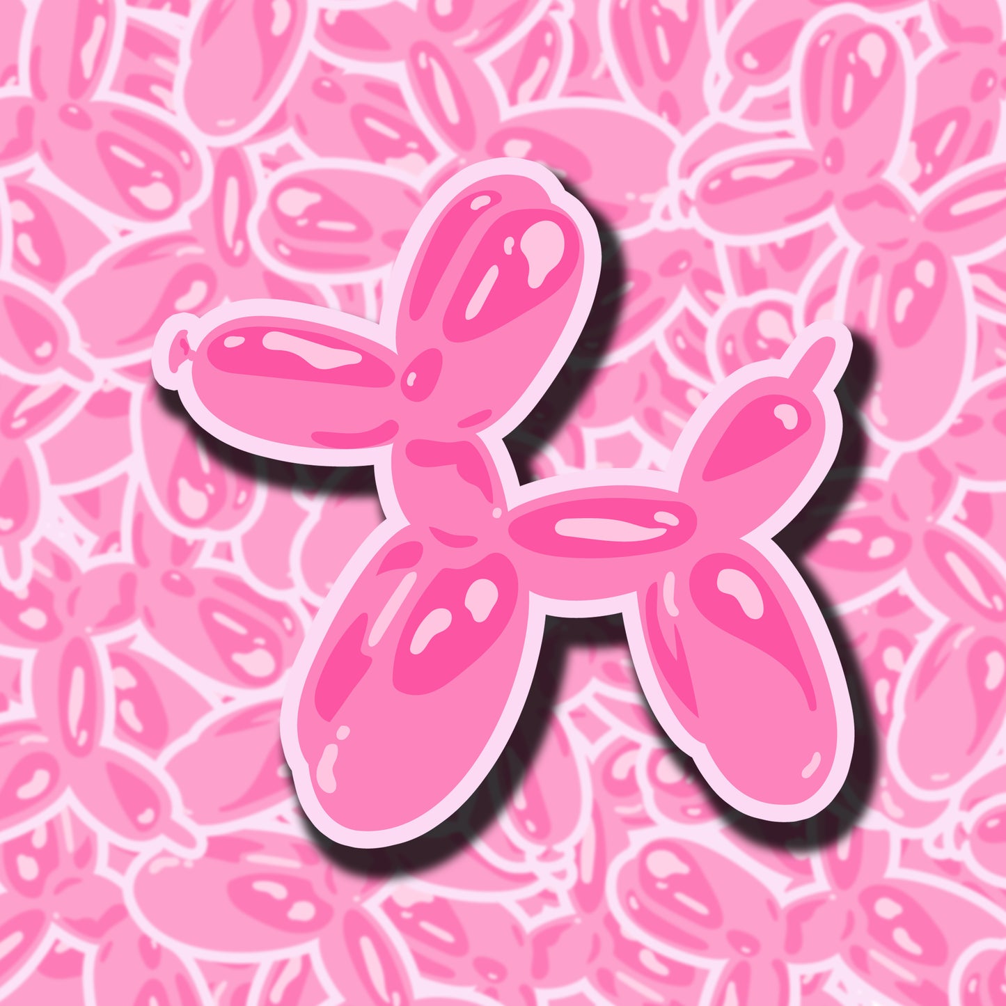 Balloon Dog Sticker