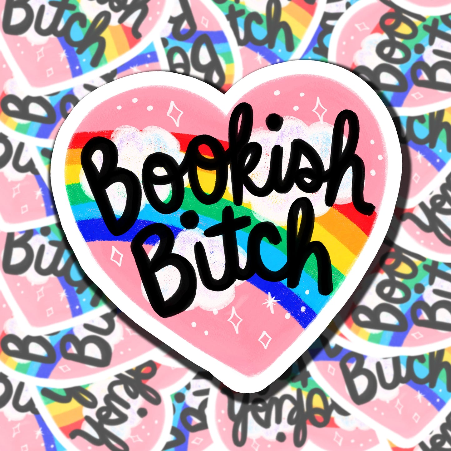 Bookish Bitch Sticker