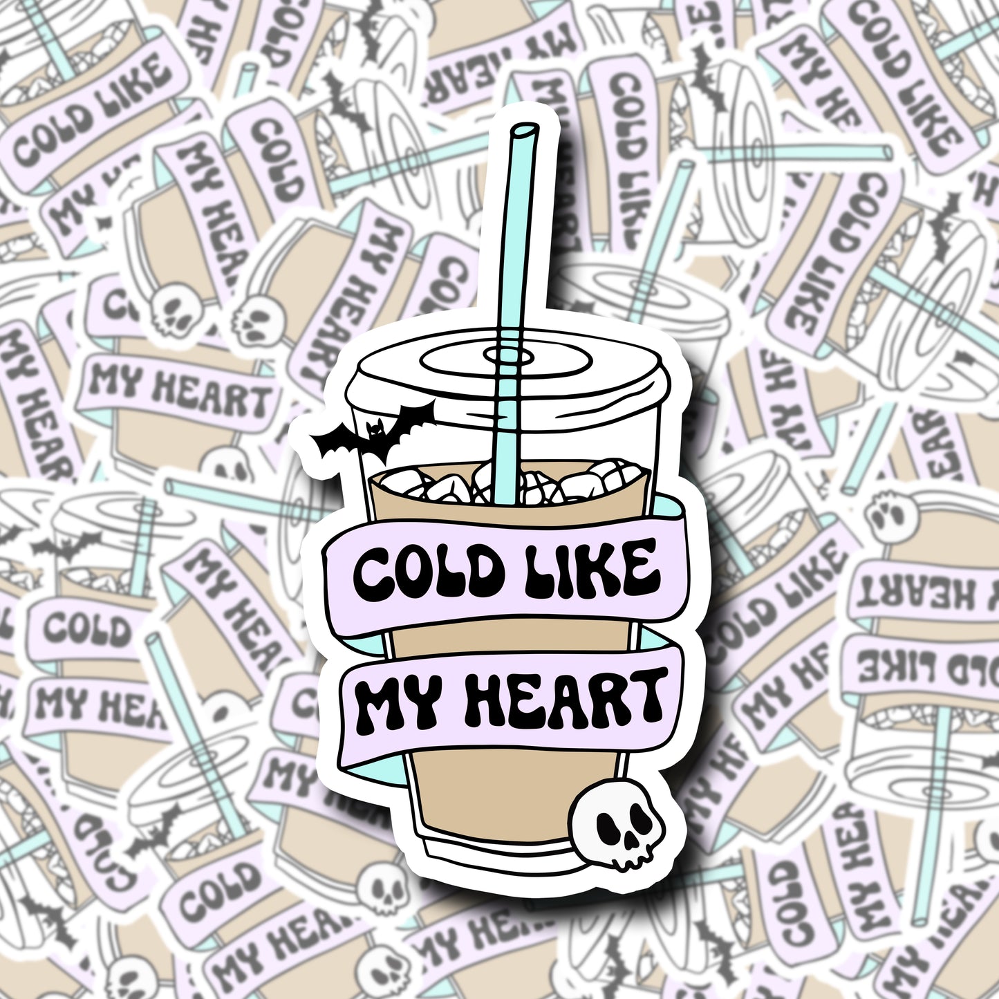 Cold Like My heart Sticker