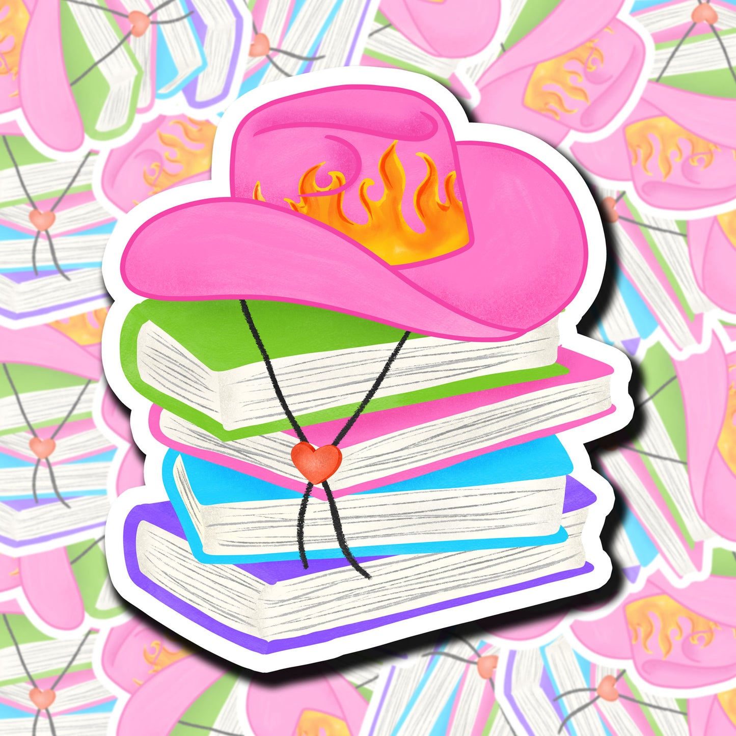Bookish Cowgirl Stiocker
