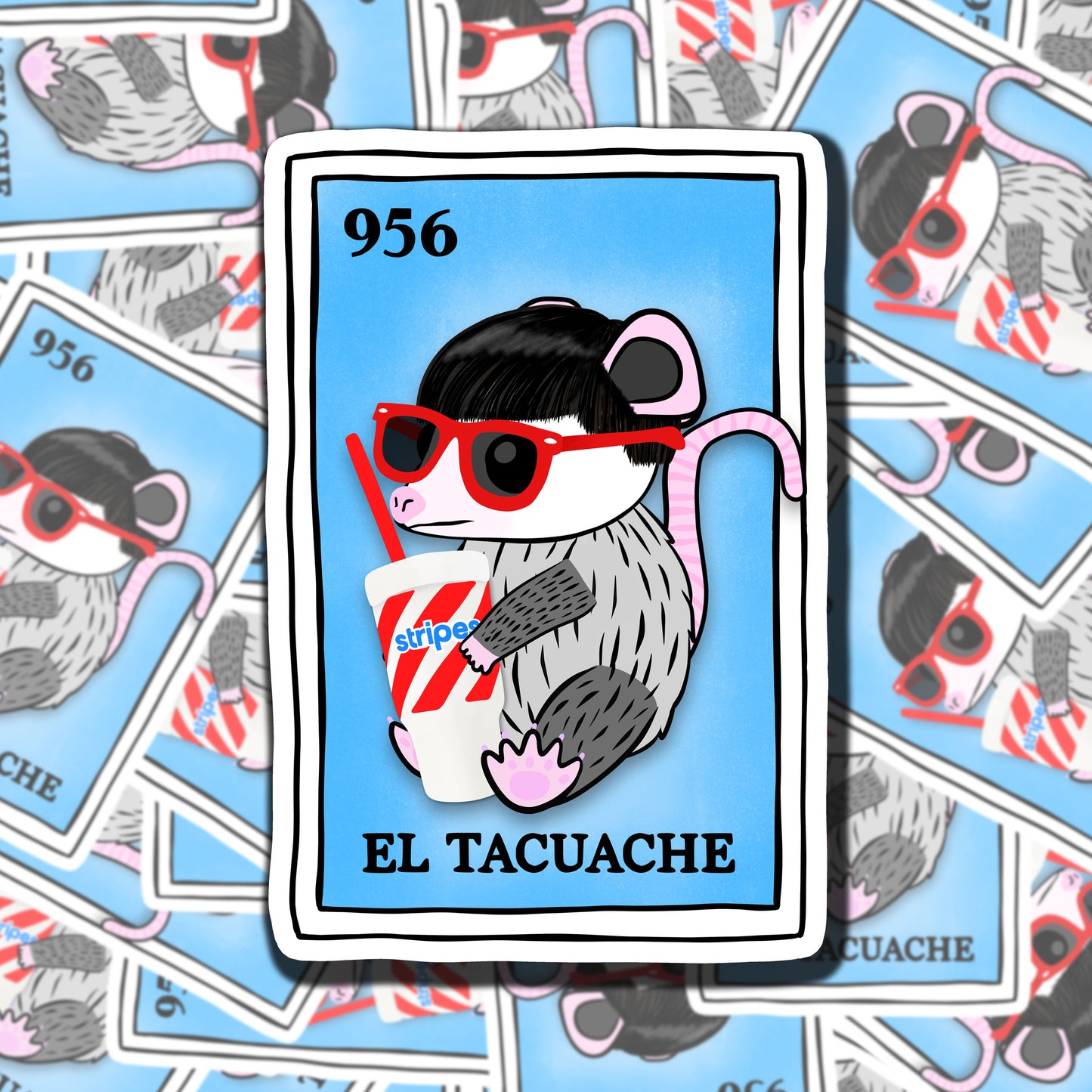 El Tacuache Sticker
