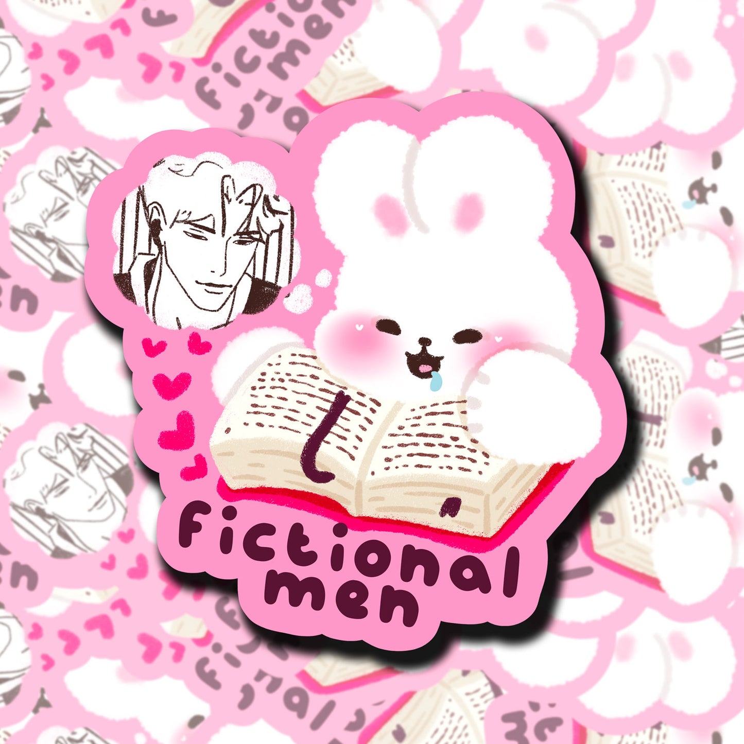 Fictional men Sticker