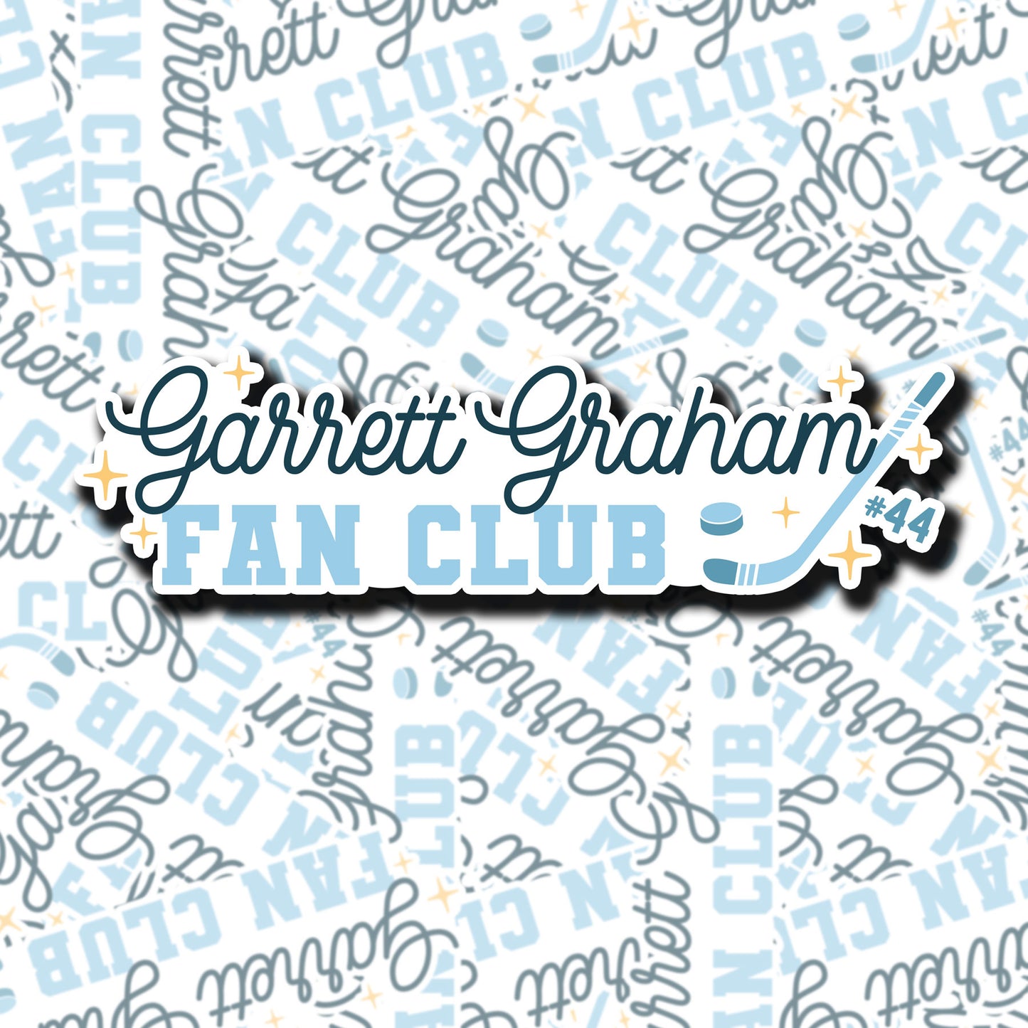 Garret Graham Fan Club Sticker