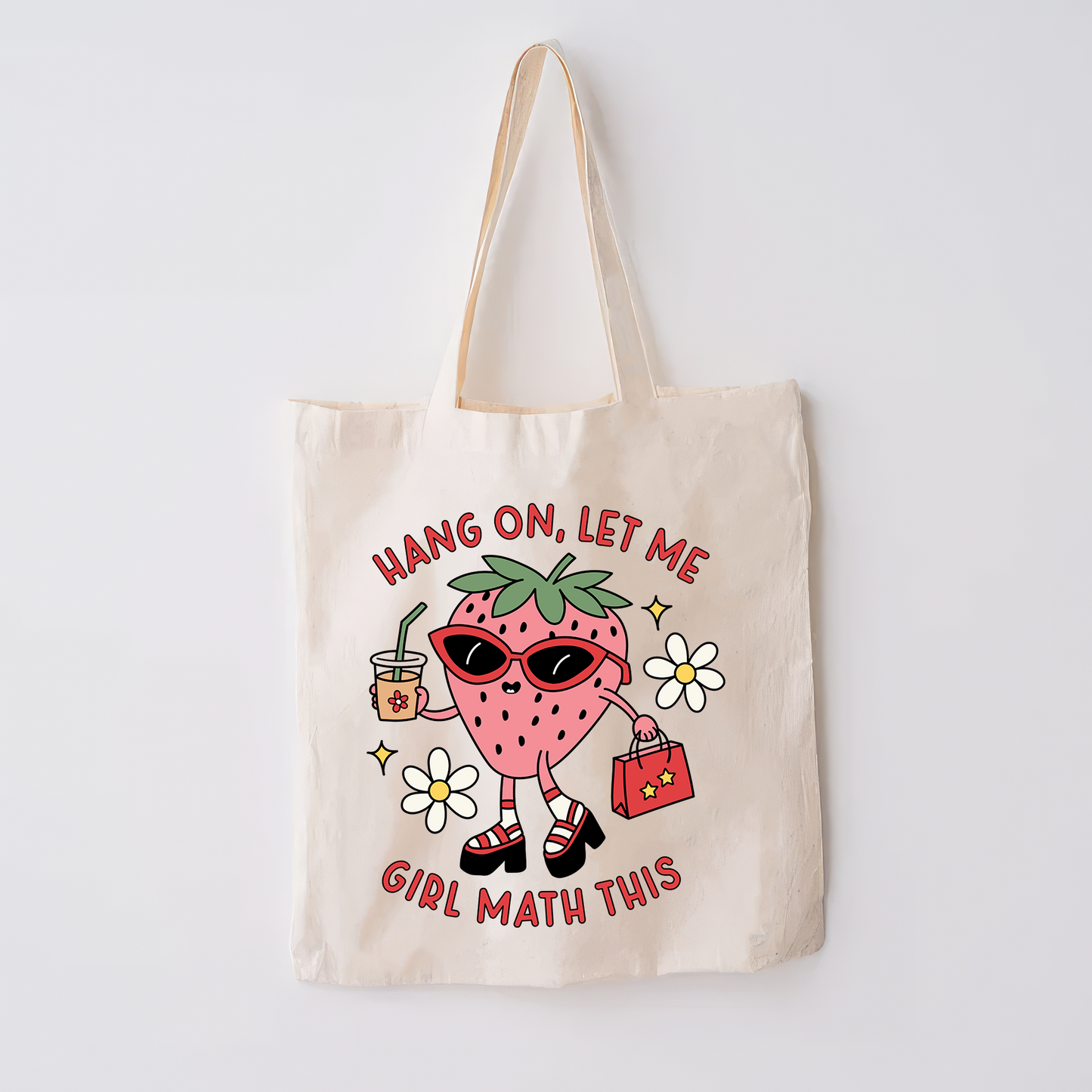 Girl Math Tote Bag