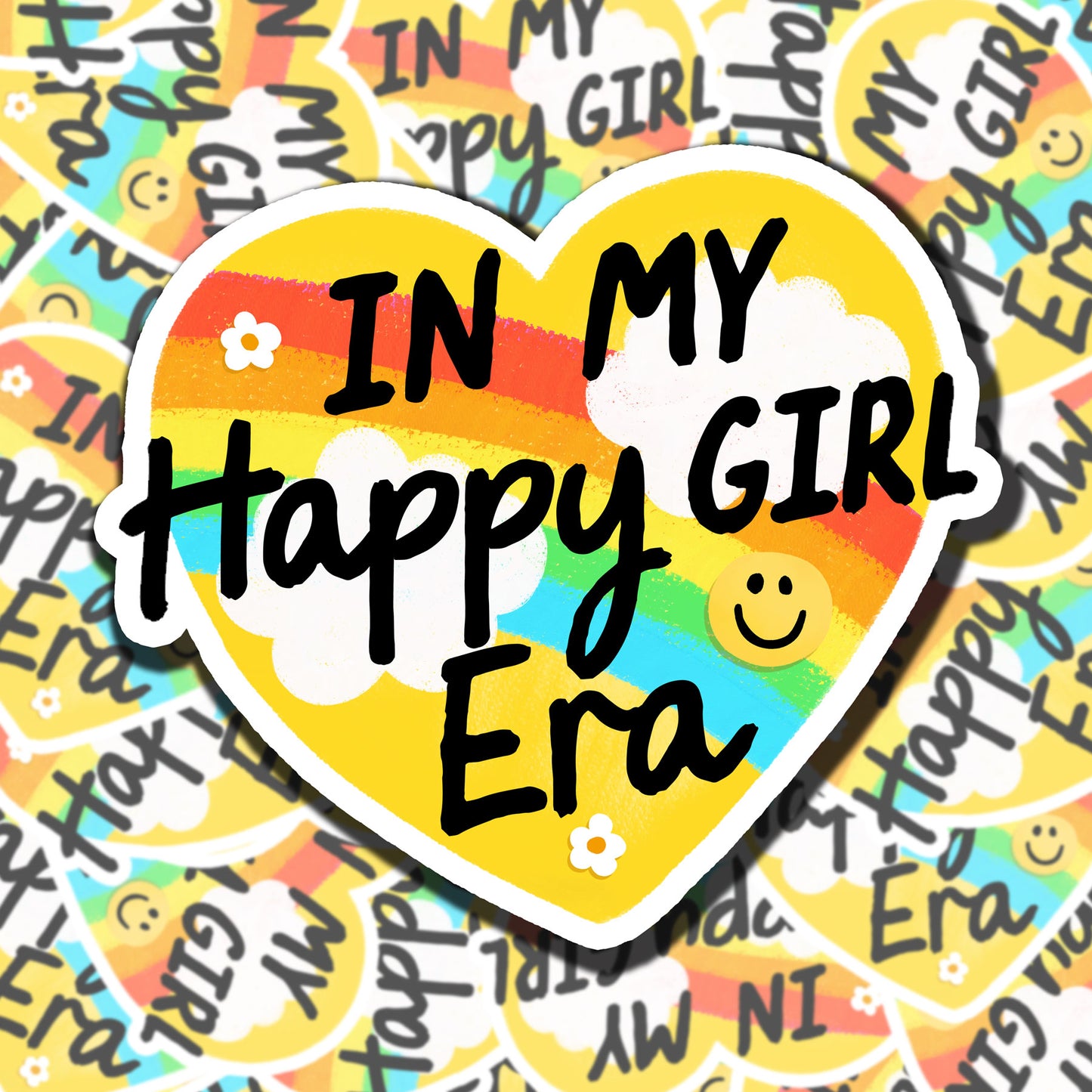 In My Happy Girl Era Sticker