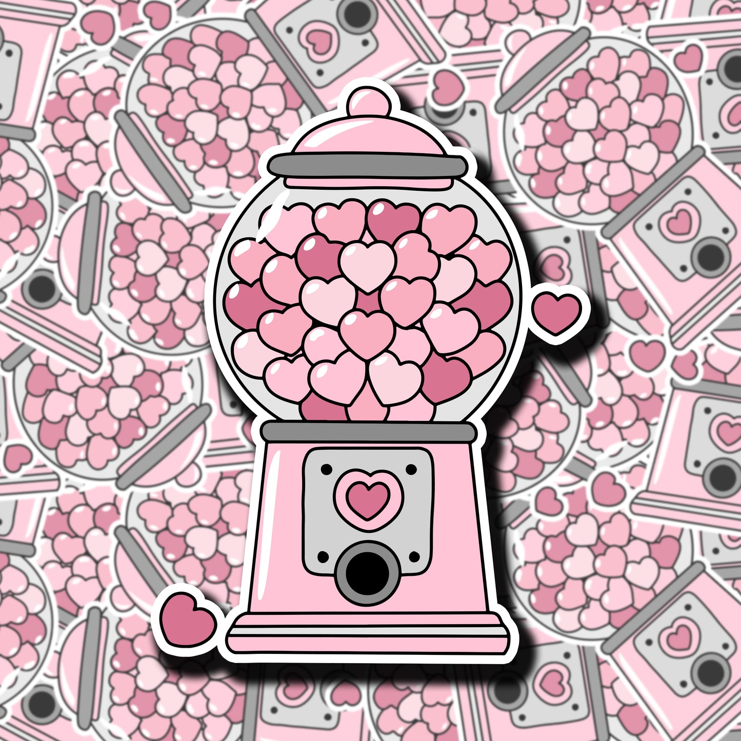 Love Dispenser Sticker (holographic)