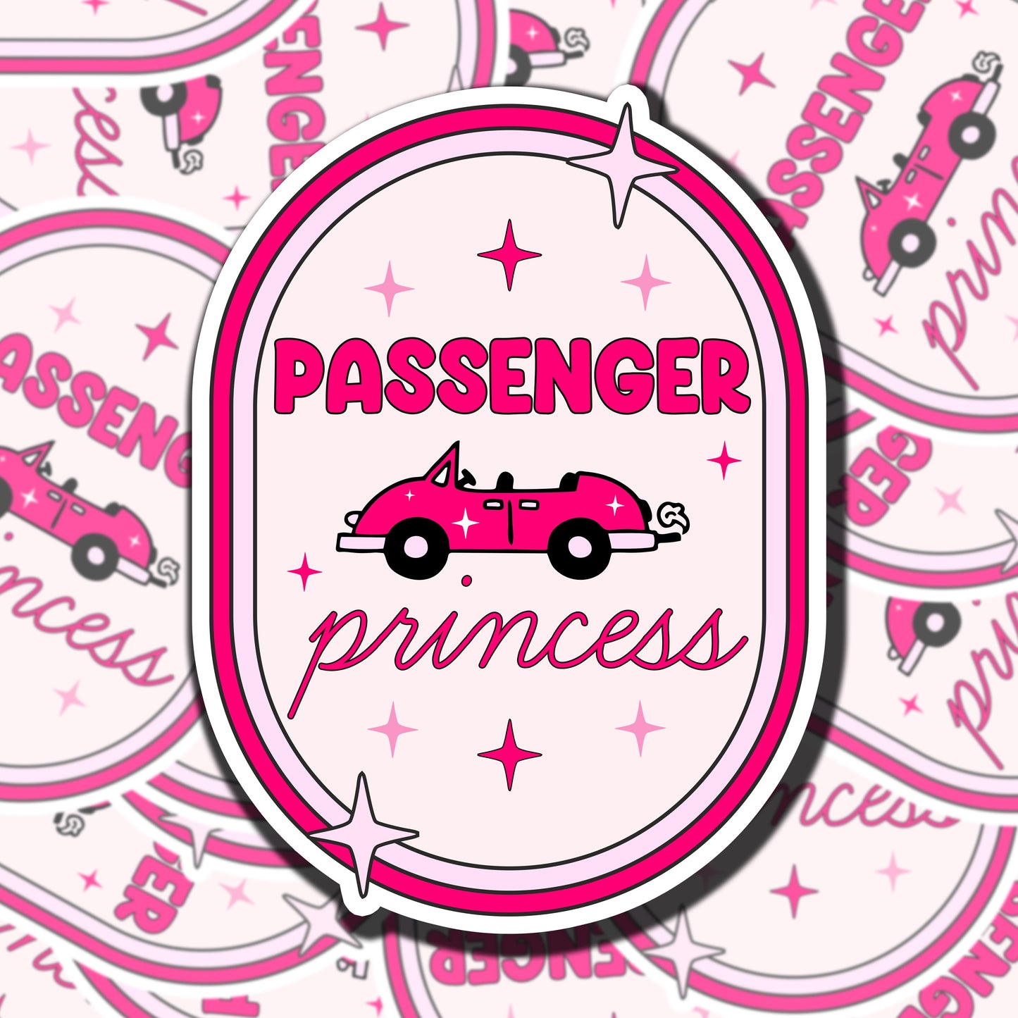 Passenger Princess Sticker