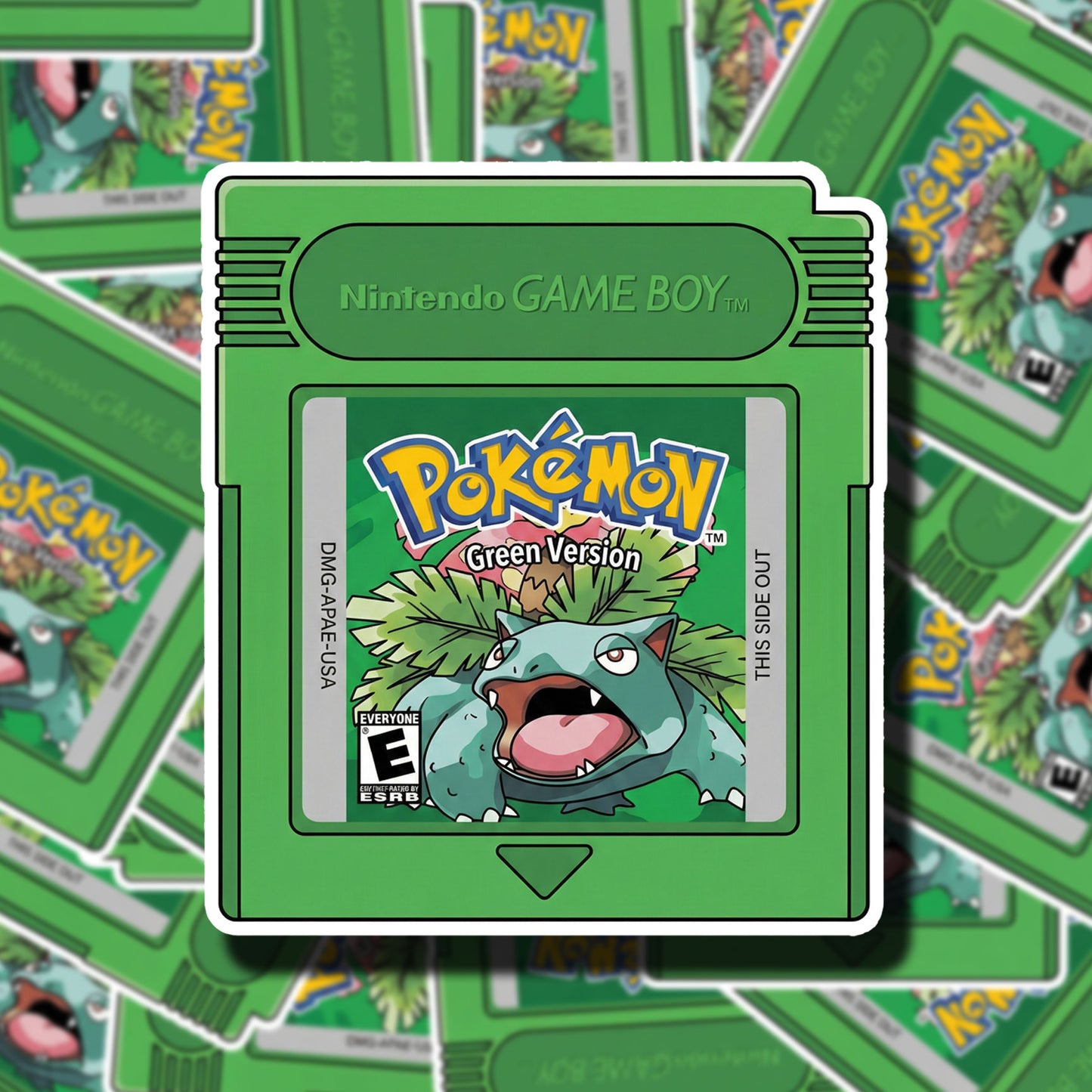 Poke Cartridge Green Sticker