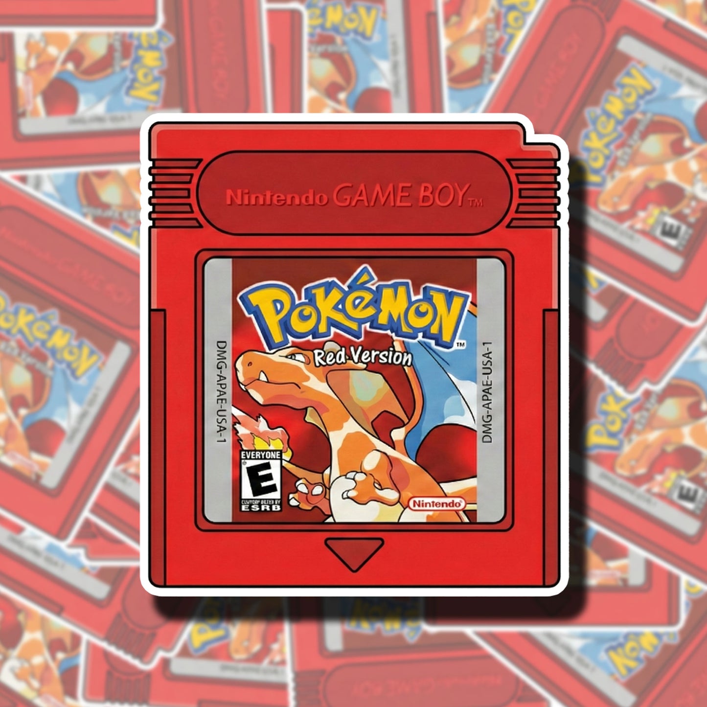 Poke Cartridge Red Sticker