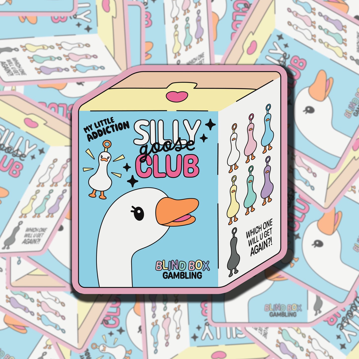Silly Goose Club Sticker