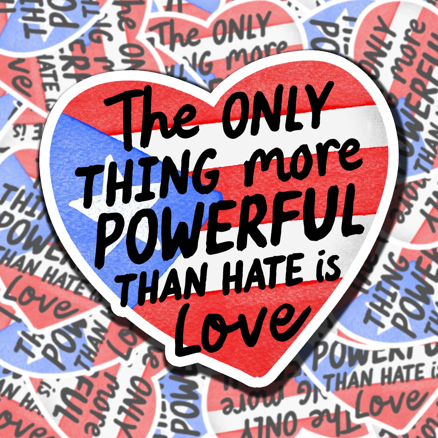 The Only Thing More Powerfull Sticker