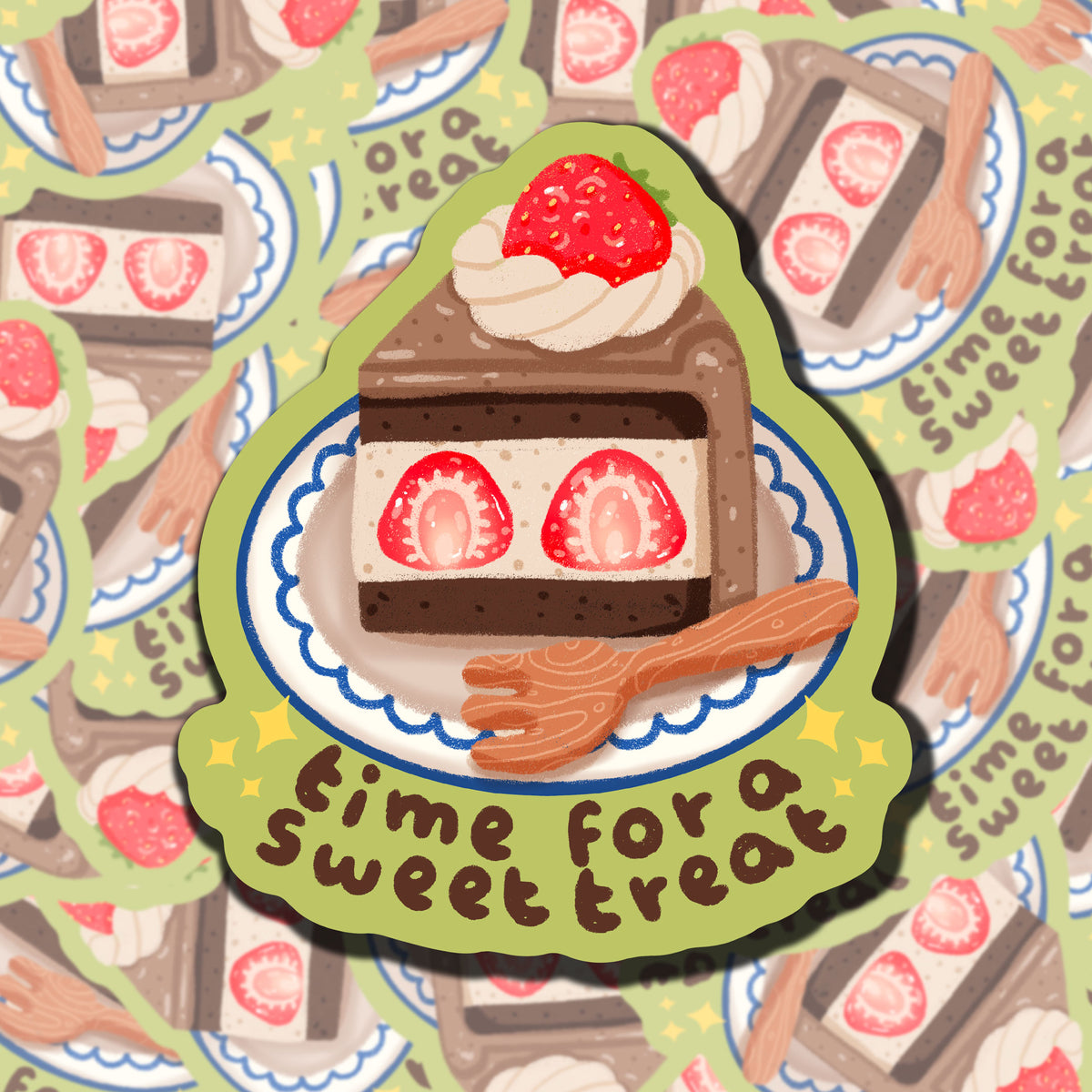 Time For A Treat Sticker