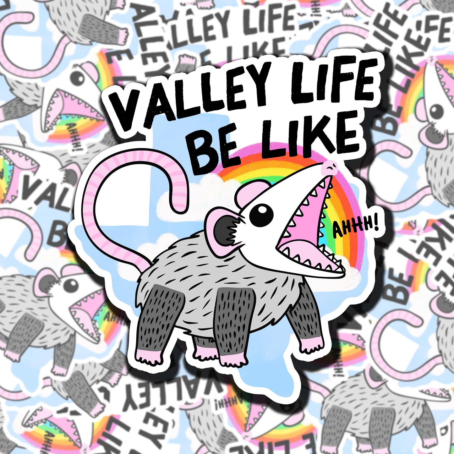 Valley Life Sticker