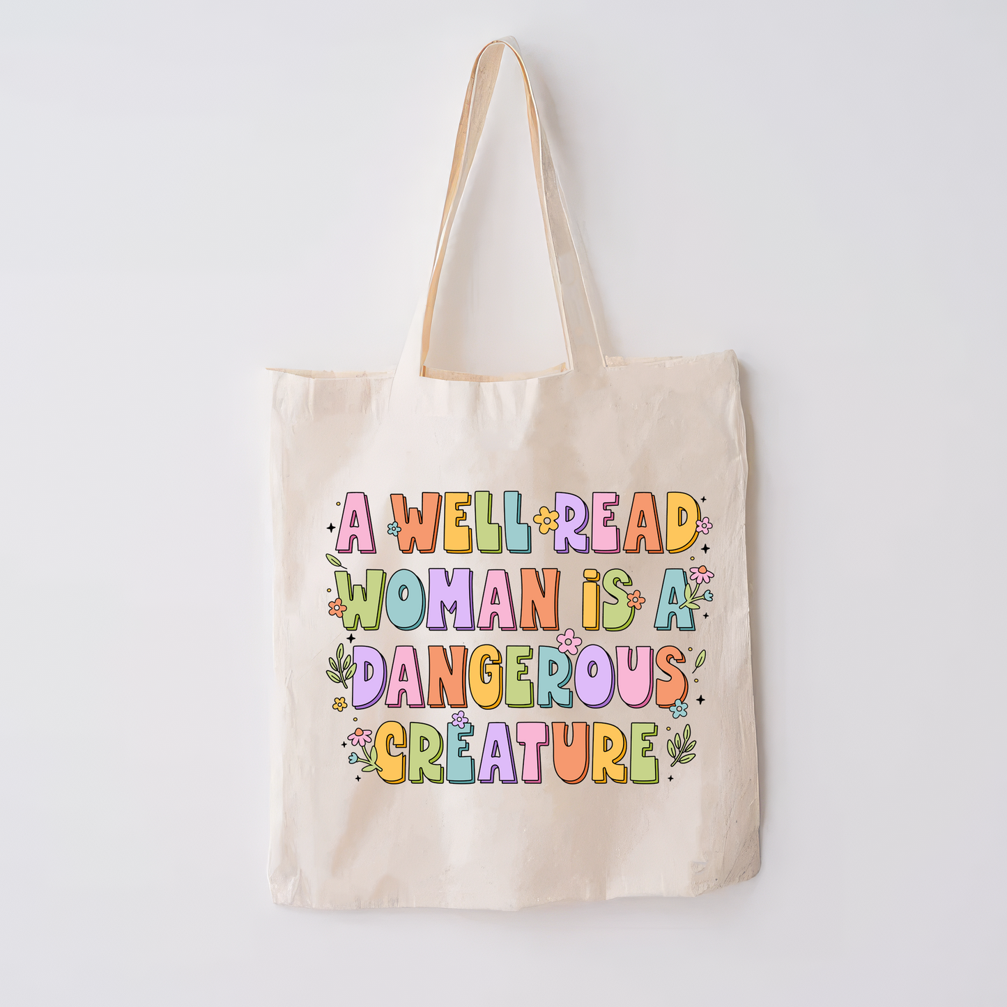 A Well Read Woman Tote Bag