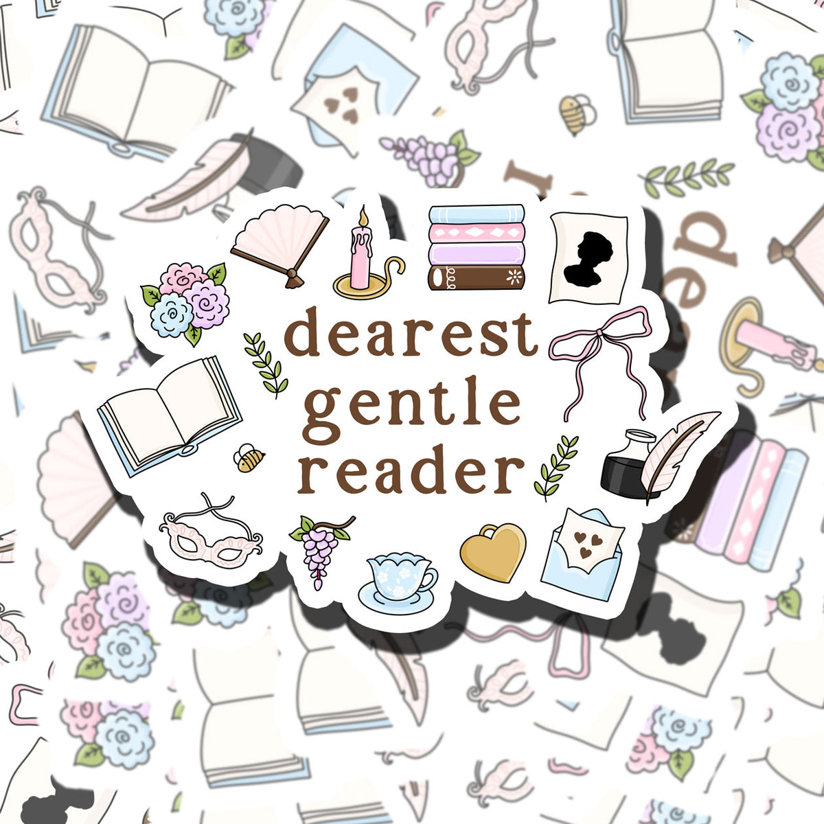 Dearest Gentle Reader Sticker