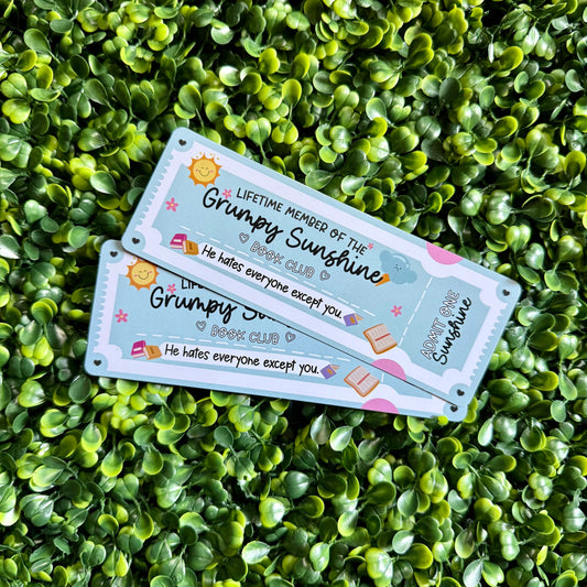 Grumpy Sunshine Bookmark