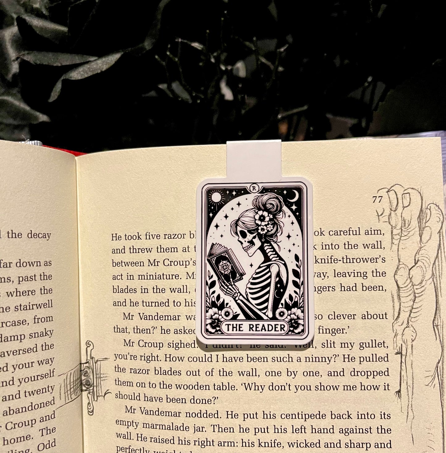 The Reader Magnetic Bookmark