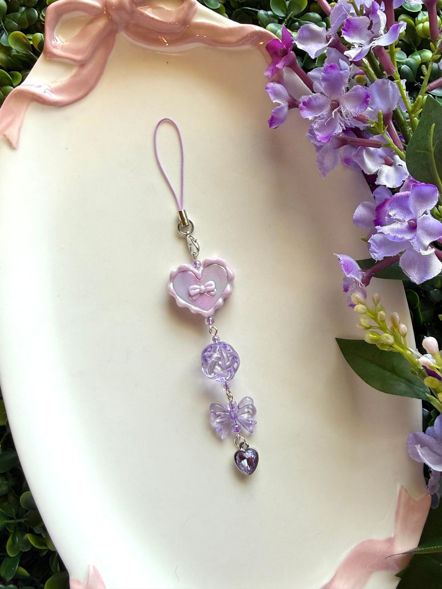 Bright Heart Phone Charm