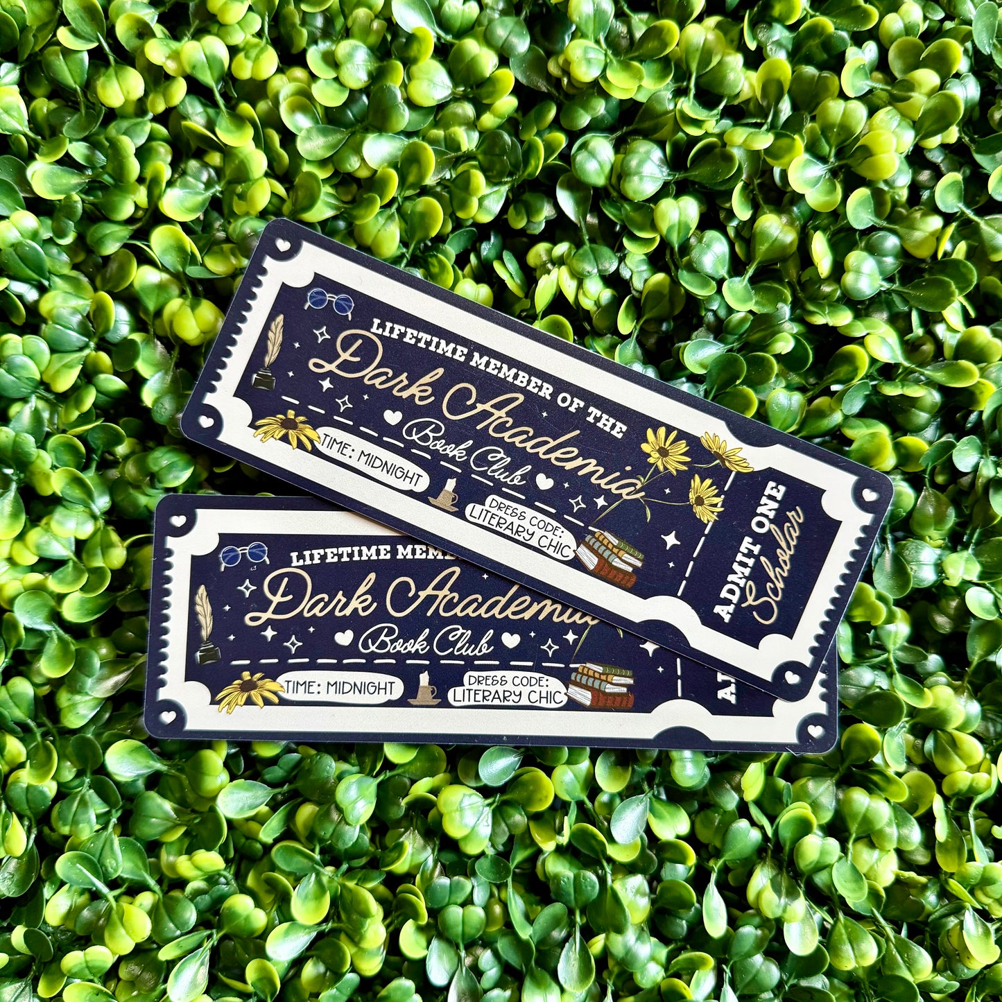 Dark Academia Bookmark