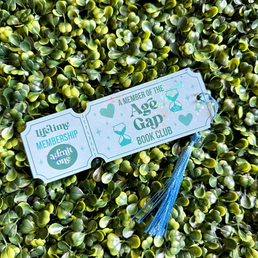 Age Gap Bookmark (holographic)