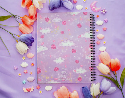 Pastel Academia Spiral Lined Notebook