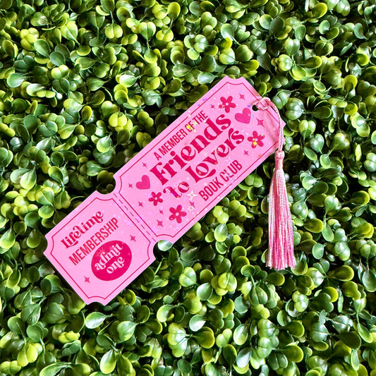 Friends To Lovers Bookmark (holographic)