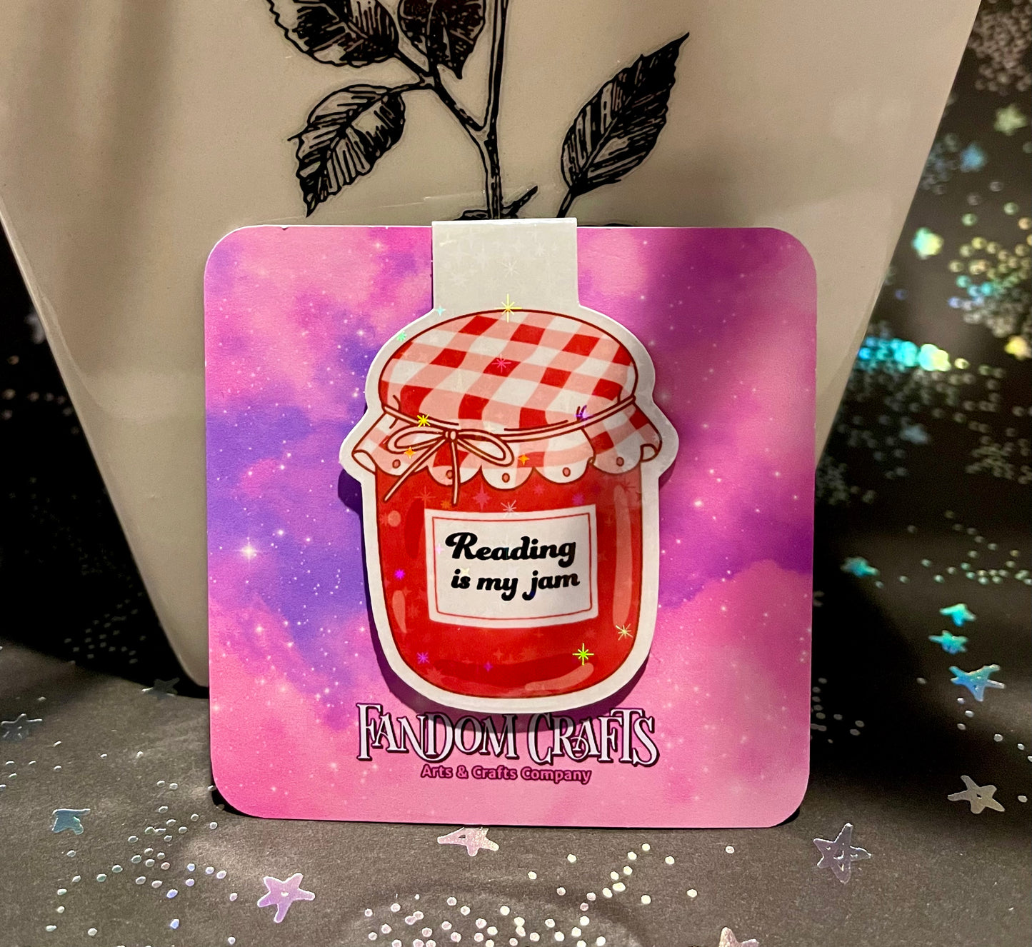Reading Jam Magnetic Bookmark