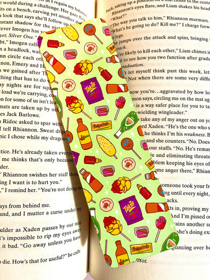 Mexican Snacks Bookmark (green)