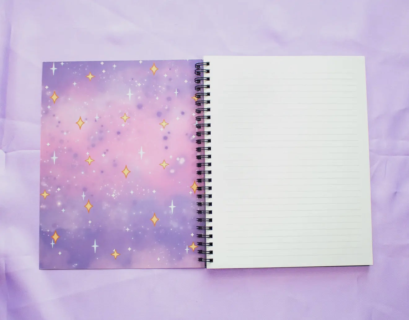 Study Night Spiral Lined Notebook