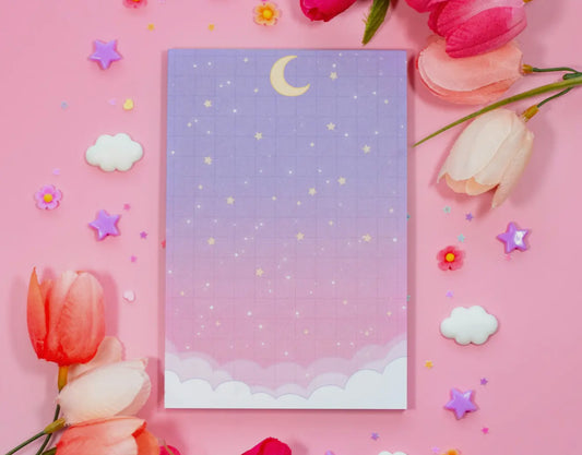 Starry Clouds Notepad
