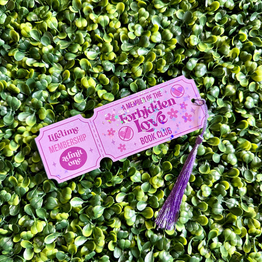 Forbidden Love Bookmark (holographic)