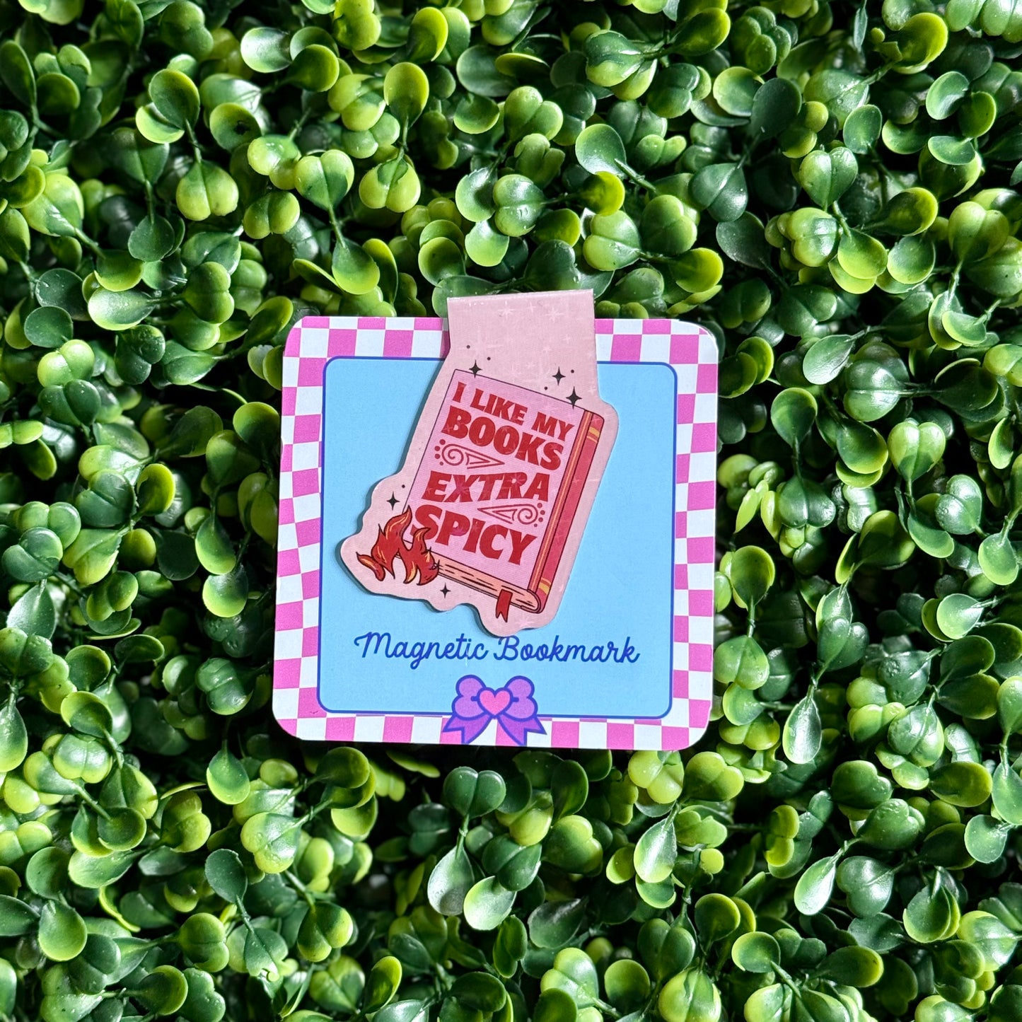 Extra Spicy Magnetic Bookmark (holographic)