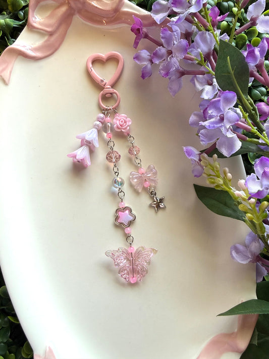 Sugar Butterfly Keychain