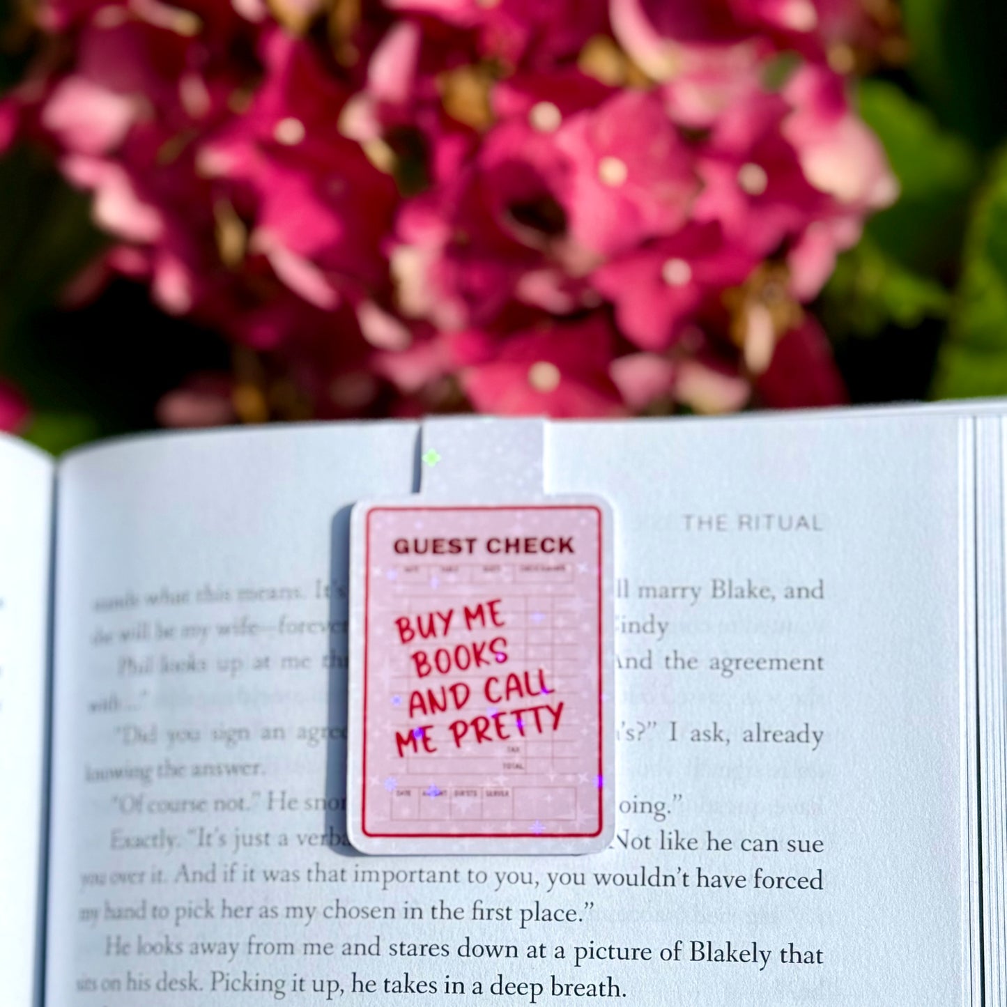Call Me Pretty Magnetic Bookmark (holographic)