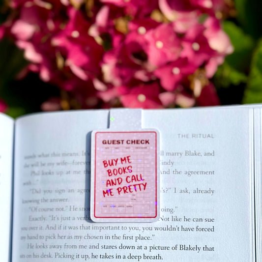 Call Me Pretty Magnetic Bookmark (holographic)