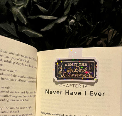 Book Ticket Magnetic Bookmark