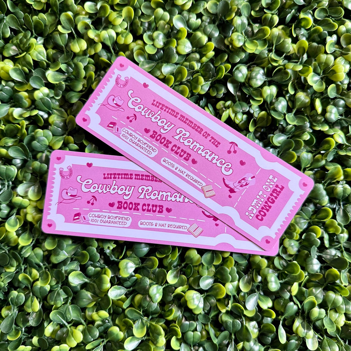 Cowboy Romance Bookmark