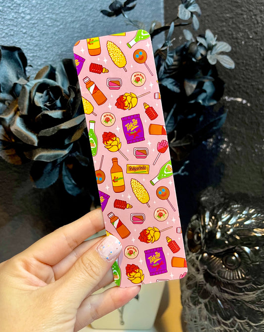 Mexican Snacks Bookmark (pink)