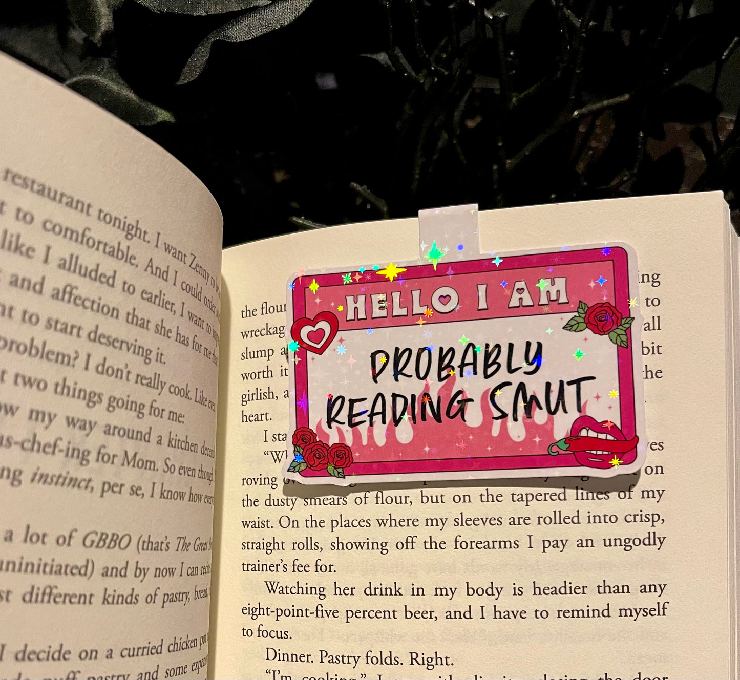 Smut Tag Magnetic Bookmark