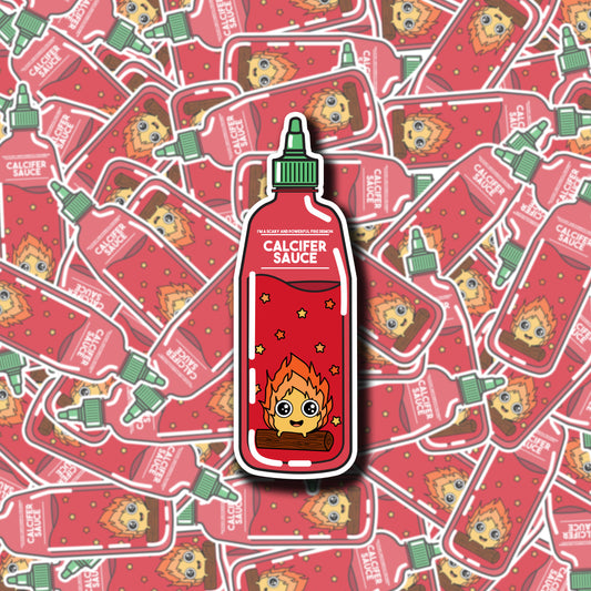 Calcifer Sauce Sticker