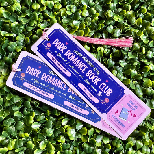 Dark Romance Book Club Bookmark