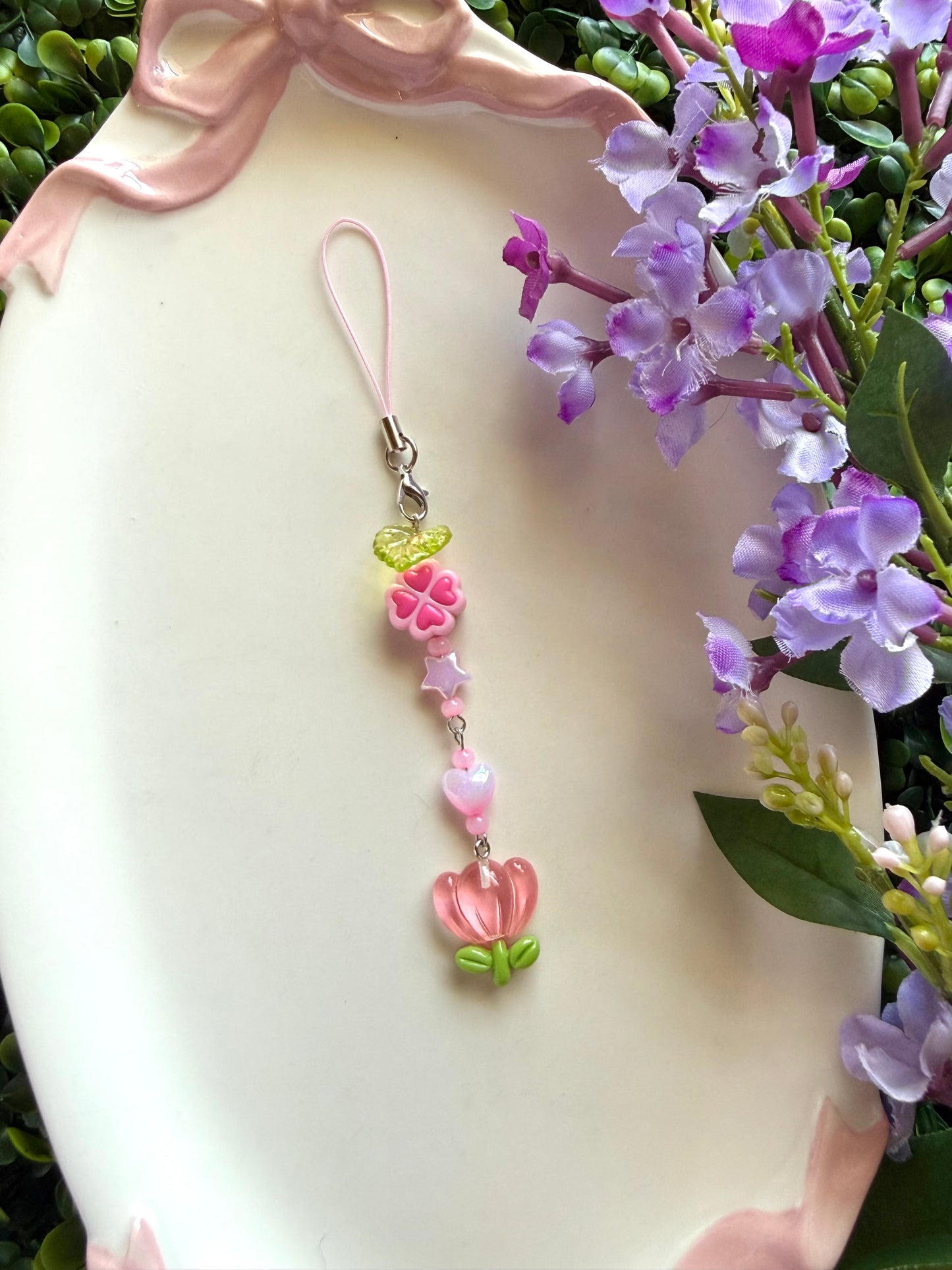 Soft Tulip Phone Charm