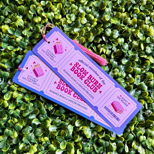 Slow Burn Bookmark