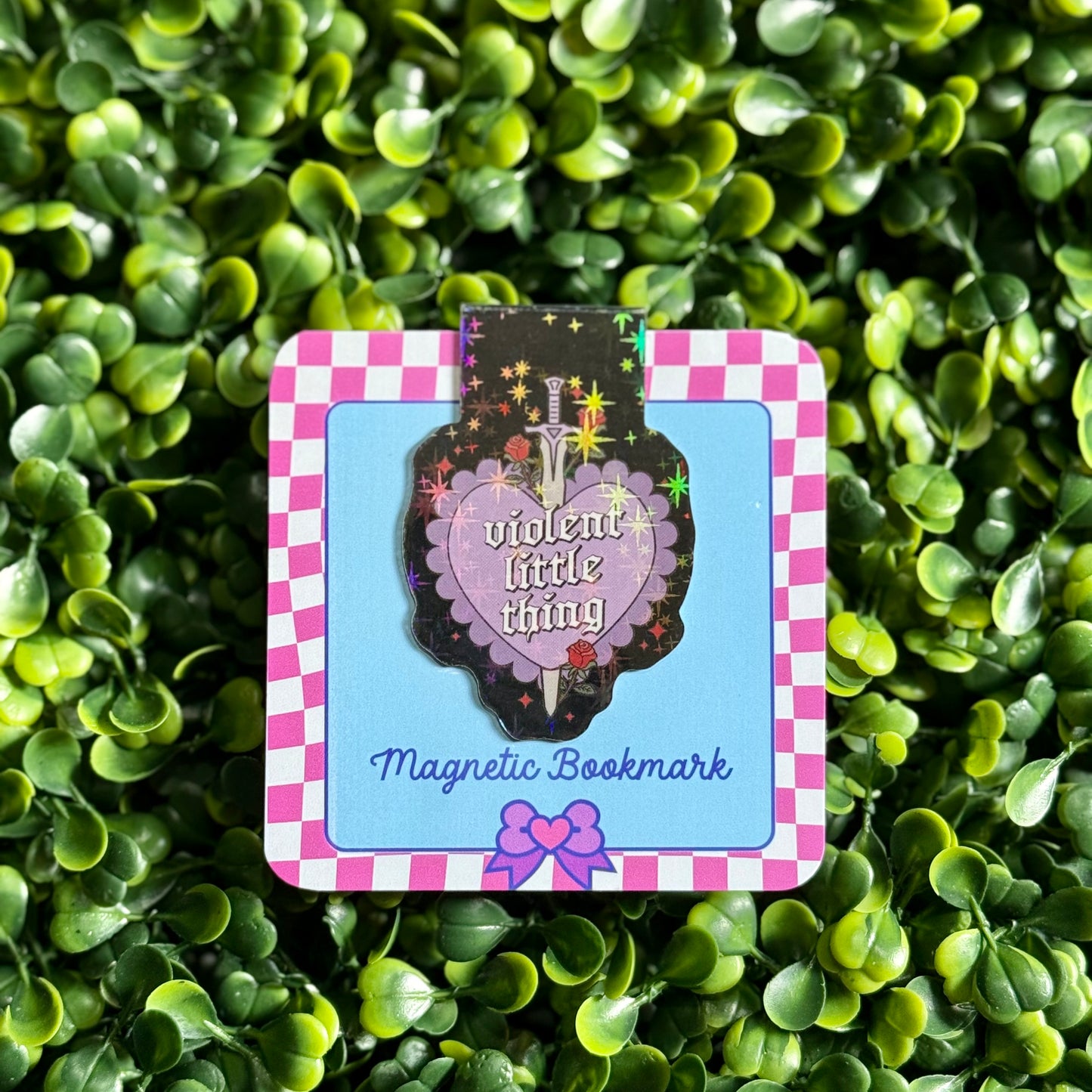 Violent Little Thing Magnetic Bookmark (holographic)