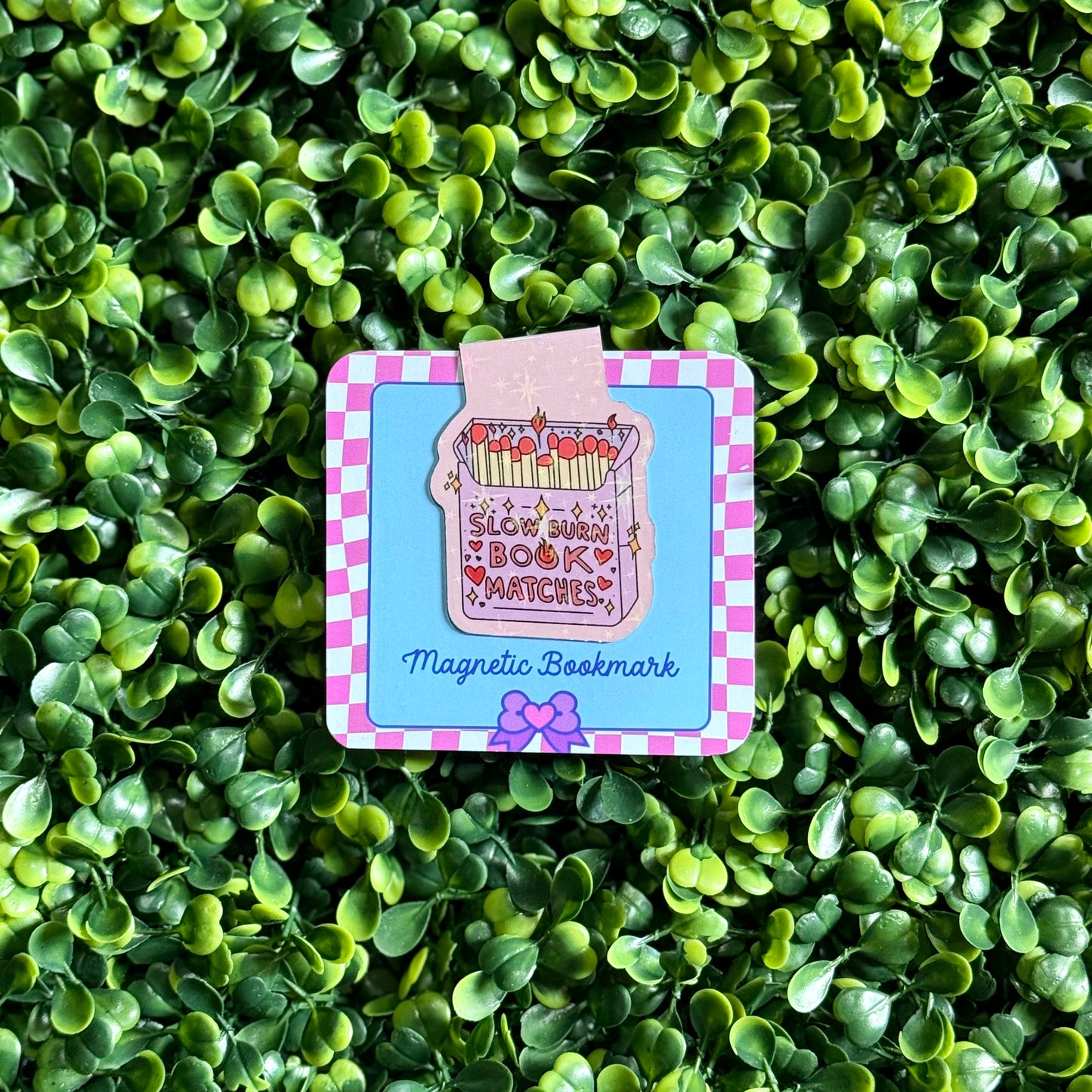 Slow Burn Matches Magnetic Bookmark (holographic)