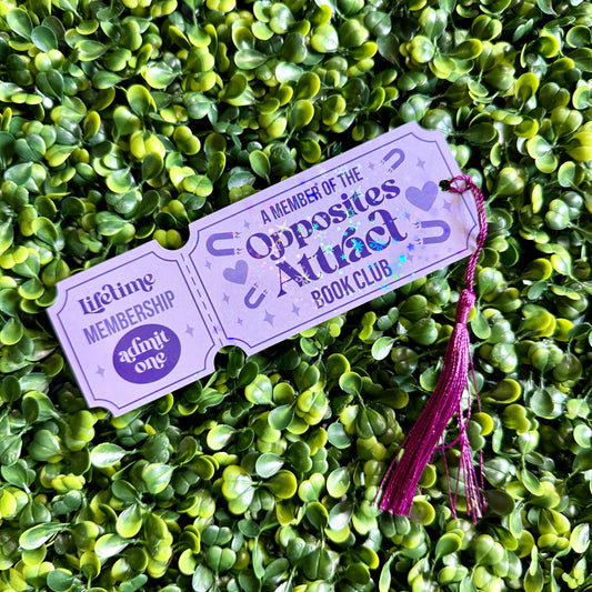 Opposites attract Bookmark (holographic)