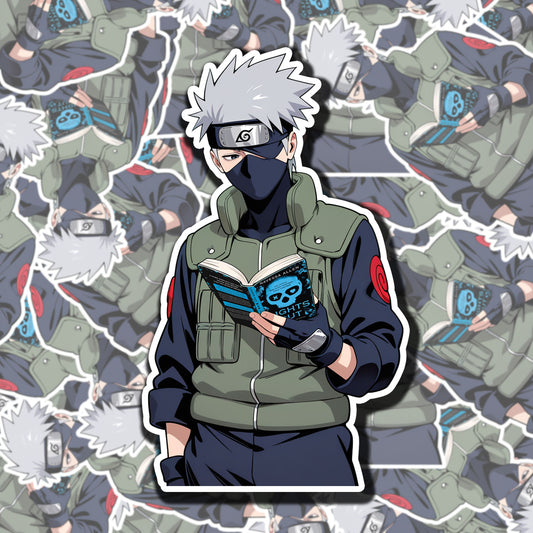 Bookish Kakashi Sticker