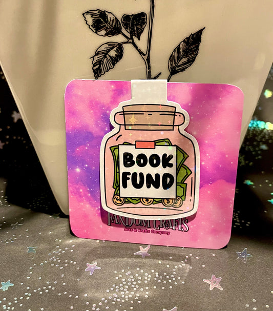 Book Fund Magnetic Bookmark